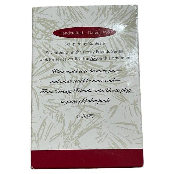 Vintage Never Used 1996 Hallmark Frosty Friends #17 Series by Ed Seale - Picture 2 of 8